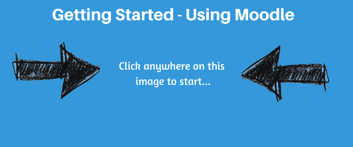 Click here to go to Getting Started - Using Moodle.